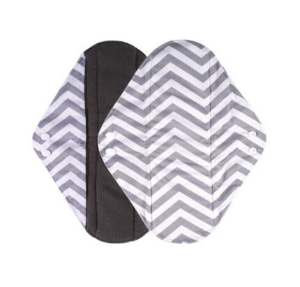 Serviette hygiénique au charbon de bambou