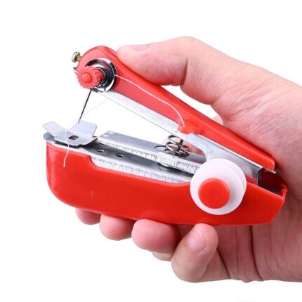 Petite machine à coudre manuelle portative et domestique