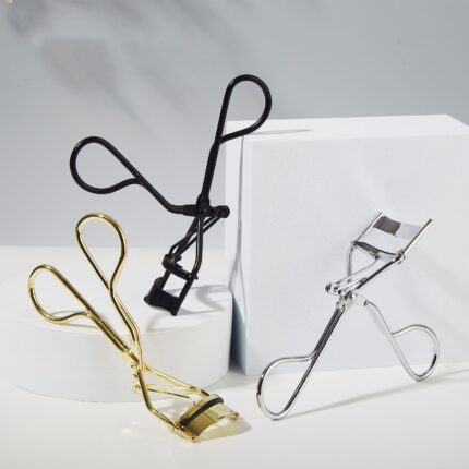 Outils de maquillage de beauté en métal pour cils