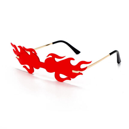 Lunettes de soleil tendance au style sauvage à la mode pour hommes et femmes