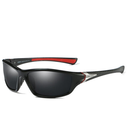 Lunettes de soleil polarisées style sportif à la mode pour hommes