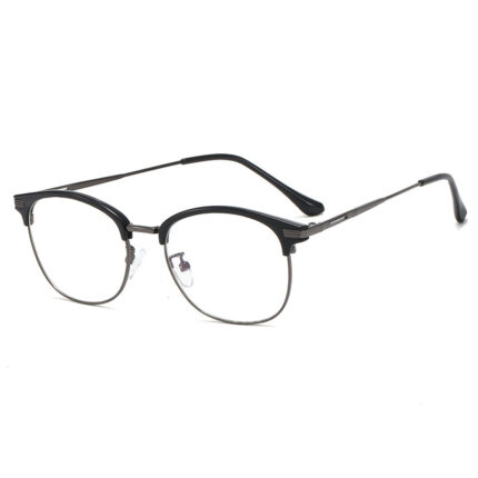 Lunettes vintage en métal à la mode pour hommes et femmes