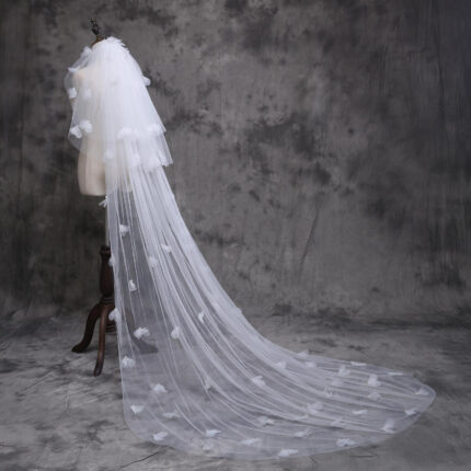 Voile de robe de mariée