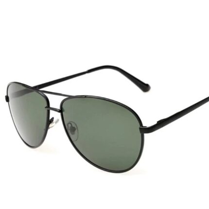 Lunettes polarisées à monture en métal à la mode pour hommes et femmes