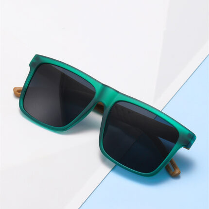 Lunettes de soleil rétro avec protection UV à la mode pour hommes