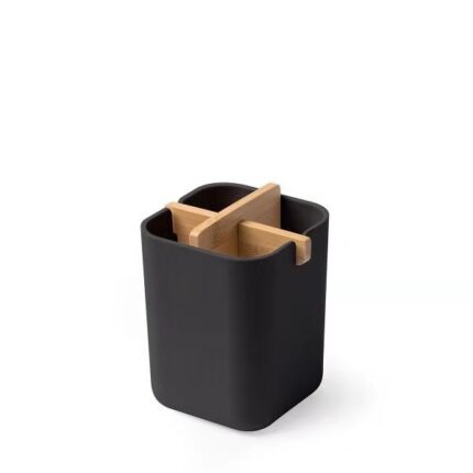 Support de brosse à dents en fibre de bambou