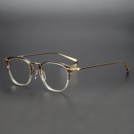 Lunettes ronde transparente tendances pour myopes