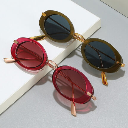 Lunettes de soleil rétro haut de gamme
