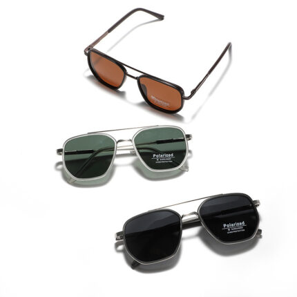 Lunettes de soleil polarisées à la mode pour hommes et femmes