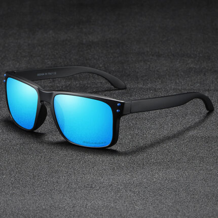 Lunettes de soleil de sport carrées et multicolores à la mode pour hommes et femmes