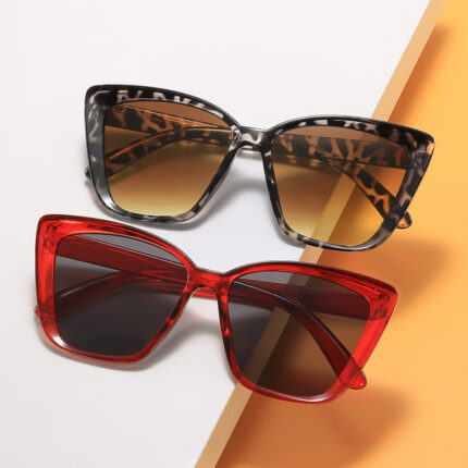 Lunettes carrées au style épuré à la mode pour hommes et femmes