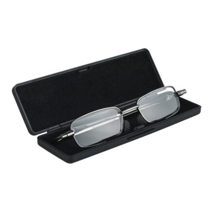 Lunettes de lecture à ressorts ultra-fines en métal pour hommes avec montures rotatives