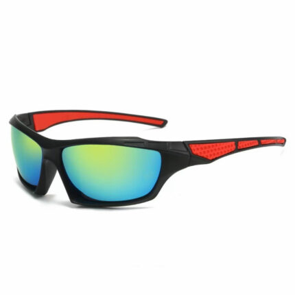 Lunettes de soleil de sport colorées à la mode pour hommes